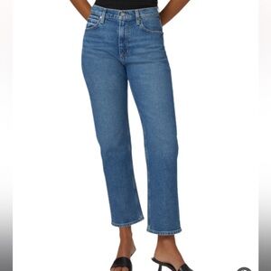 NWT PAIGE Moonchild Sawyer Ankle High Rise Straight Ankle Jeans Sz 26